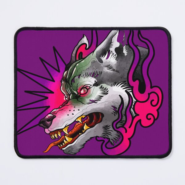 Item preview, Fluor Wolf designed and sold by TheChaloArtShop.