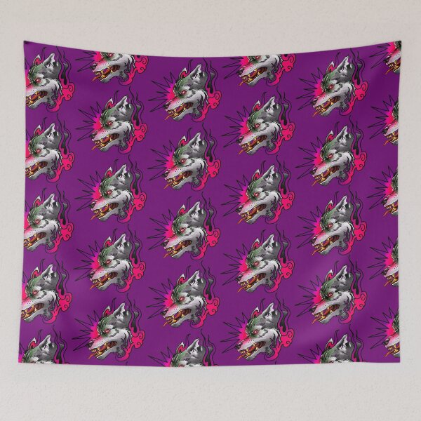 Item preview, Fluor Wolf designed and sold by TheChaloArtShop.