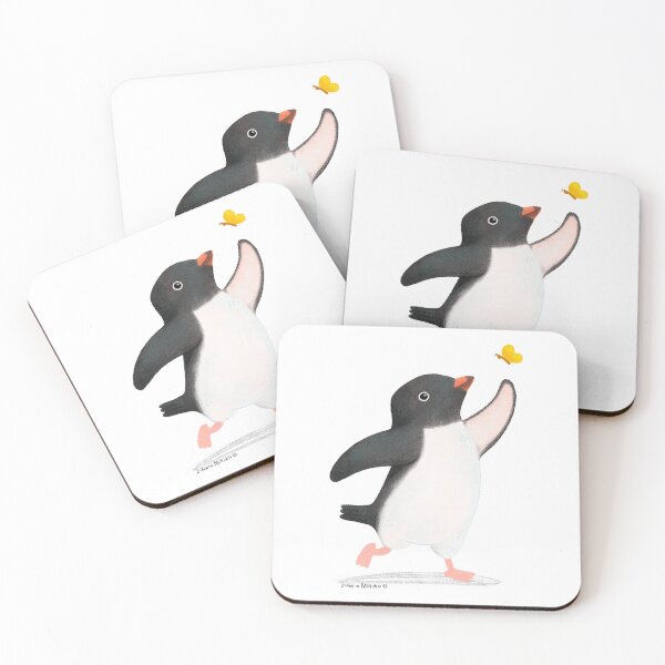 Item preview, Adelie Penguin and butterfly designed and sold by julianamotzko.