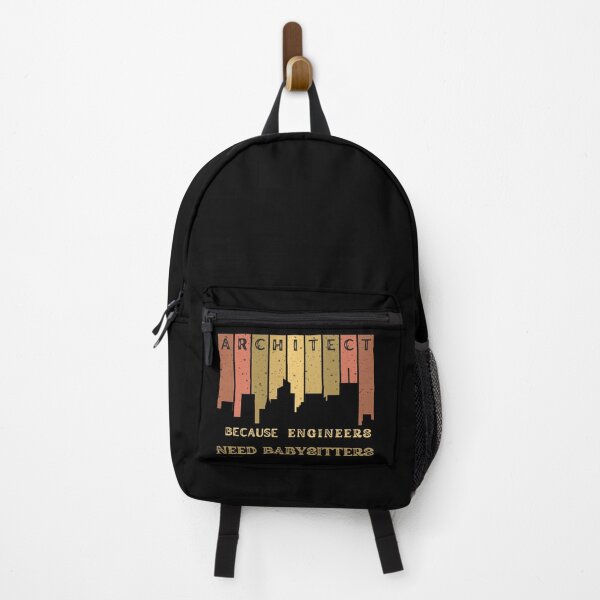 Item preview, Architect Because Engineers Need Babysitters  (retro) designed and sold by Novelty-Shirts.