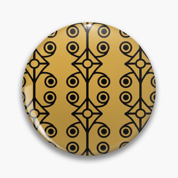 Item preview, Diamond eyes black on gold designed and sold by Encie-Designs.