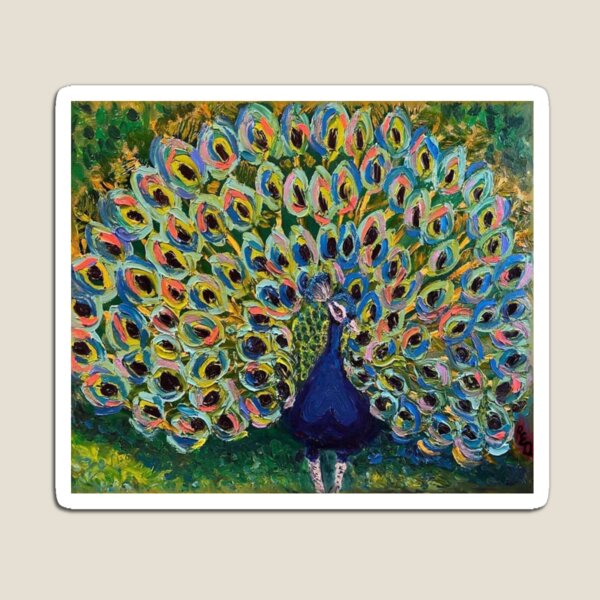 Item preview, Flirtatious Peacock  designed and sold by QueenGeenie1955.