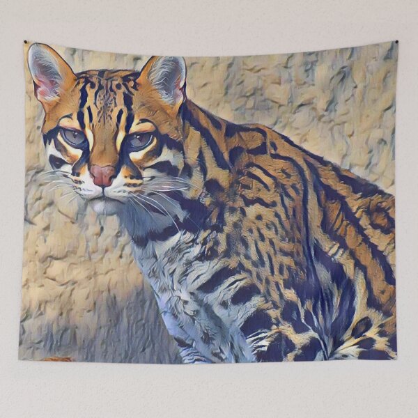 Artikelvorschau, Ozelot entworfen und verkauft von Sharon the Zoo Lady Photography .