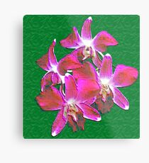 Artistic Orchid Metal Print