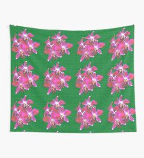 Artistic Orchid Wall Tapestry