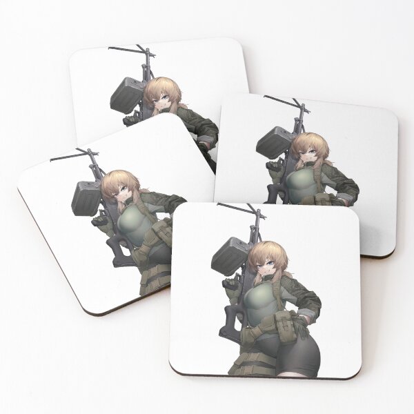 Item preview, Military Anime Girl designed and sold by kittiescuties.