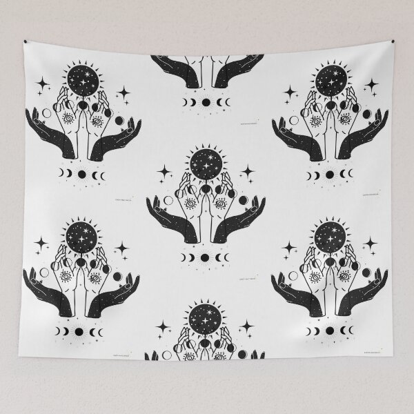 Item preview, Sun Moon Phase Hands Create  designed and sold by earthandorigin.
