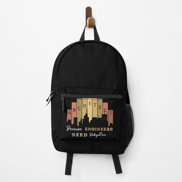 Item preview, Architect Because Engineers Need Babysitters  (retro) designed and sold by Novelty-Shirts.