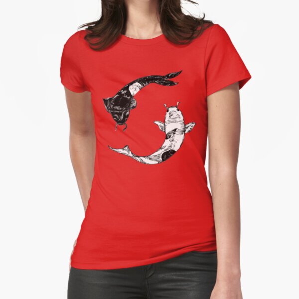 Yin Yang... Fitted T-Shirt