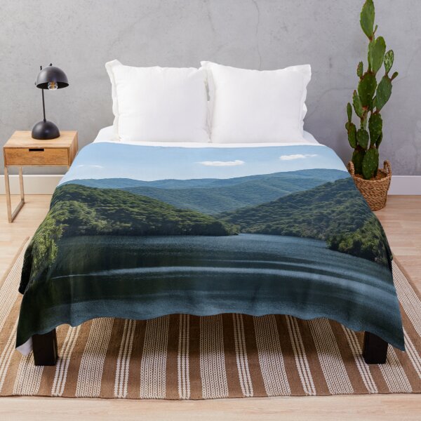 Item preview, Gentle Breeze - Mountain Lake Ruffled by the Wind designed and sold by Georgia Mizuleva.