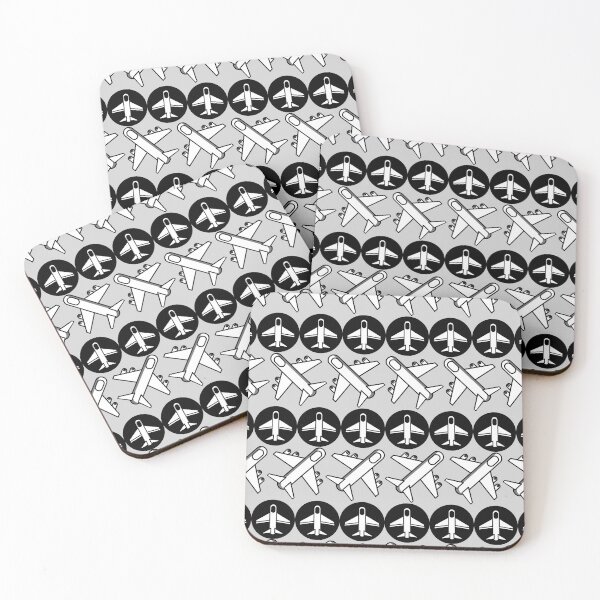 Item preview, Airplane theme, black and white designed and sold by HarriPaloma.