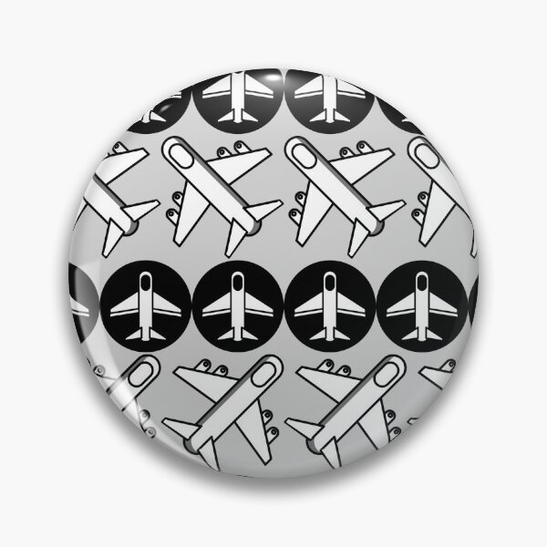 Item preview, Airplane theme, black and white designed and sold by HarriPaloma.