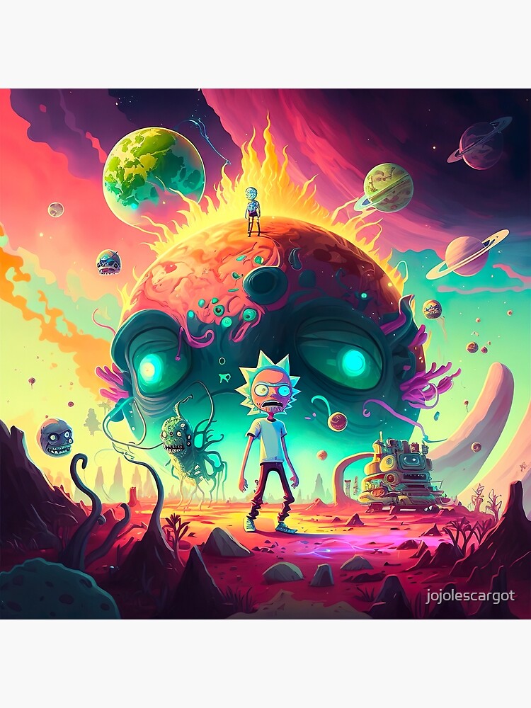 Rick Morty Wallpaper Rick And Morty Premium Poster