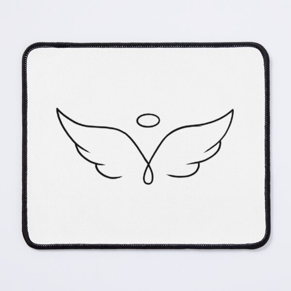 Item preview, Angel - line art designed and sold by MagicWand9900.