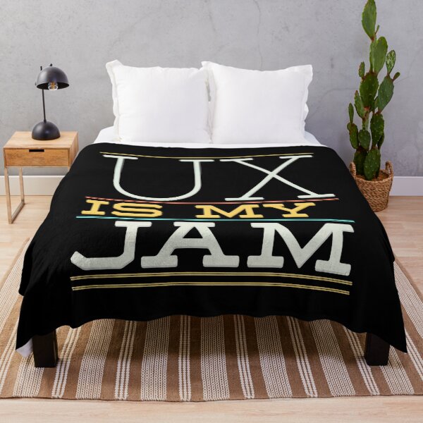Item preview, UX is my jam designed and sold by mwebba2005.
