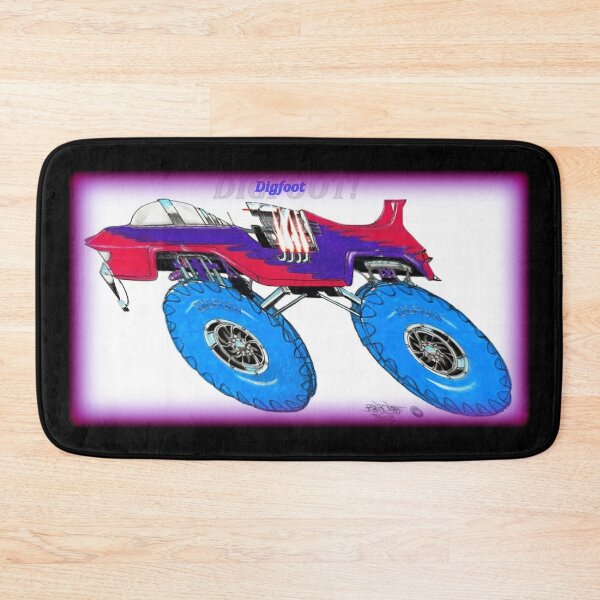 Item preview, Hot Rods  //    DIGFOOT!   //   MONSTER 4X4 designed and sold by Imagin8er.