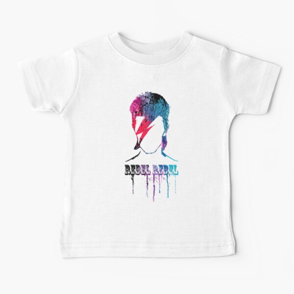 ROCK N ROLL STAR #blue/red Baby T-Shirt
