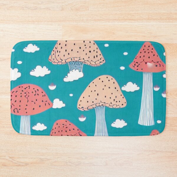 Item preview, Bright Mushroom Pattern designed and sold by SquishStitches.