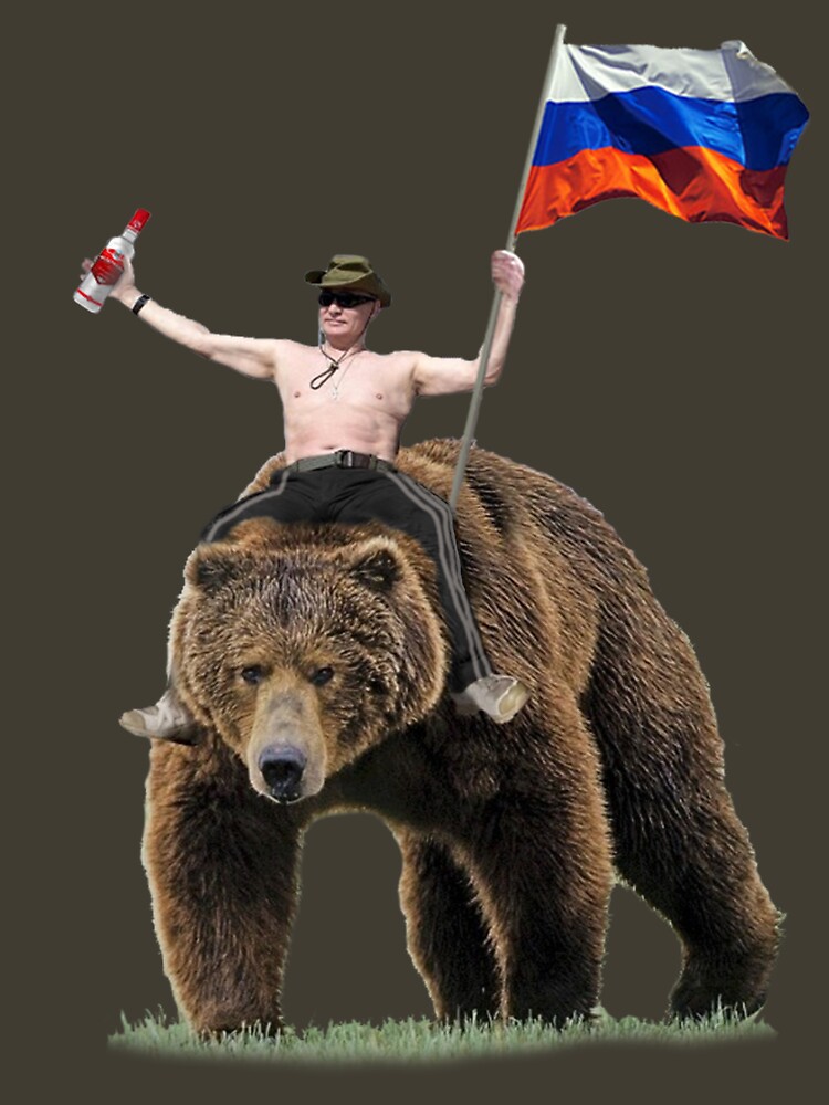 Putin Vodka Bear Tracksuit Hardbass by Dipardiou