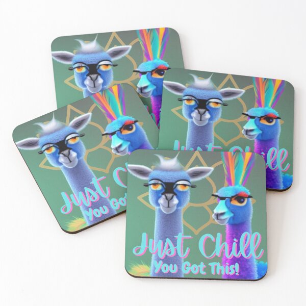 Item preview, Chatty Llamas - The ChillAnimals designed and sold by Soundpups.