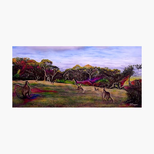 Item preview, My Kangaroo mates in the garden designed and sold by J7Simpson.
