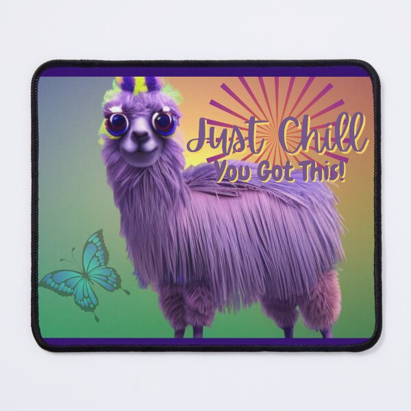 Item preview, Fluffy Llama - The ChillAnimals designed and sold by Soundpups.