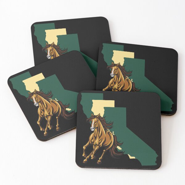 Item preview, California Border, Mustangs designed and sold by LatterDaze.