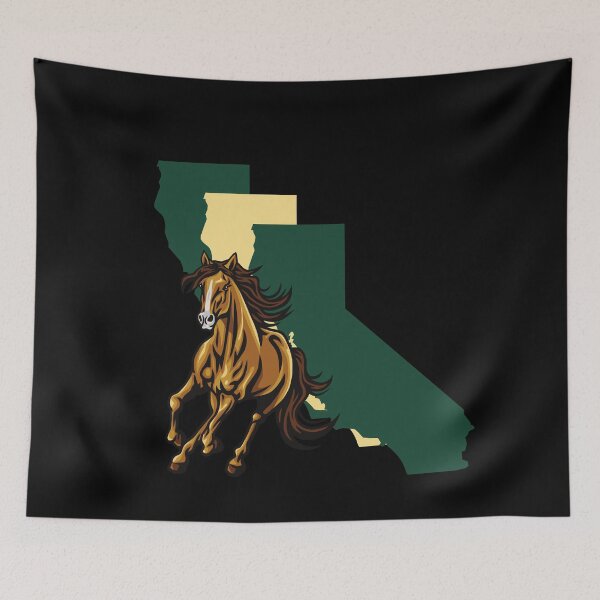 Item preview, California Border, Mustangs designed and sold by LatterDaze.