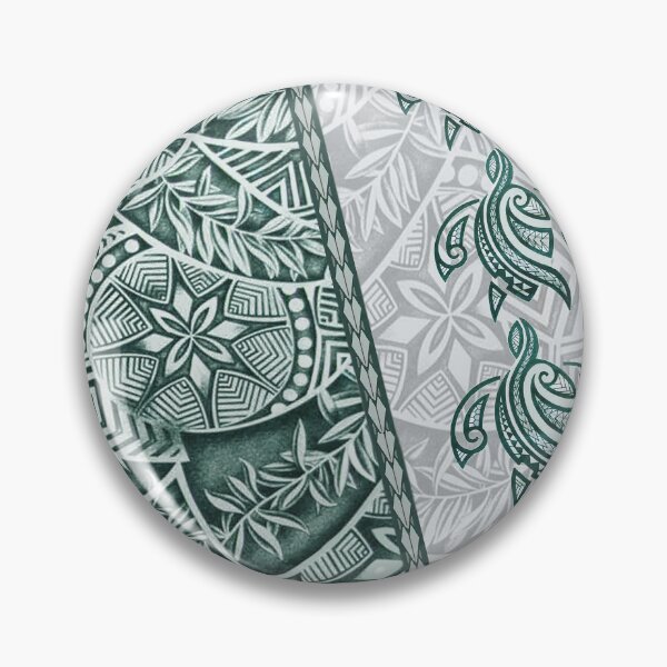 Item preview, Nahele Green Honu Tapa Fusion designed and sold by J Marielle Designs.