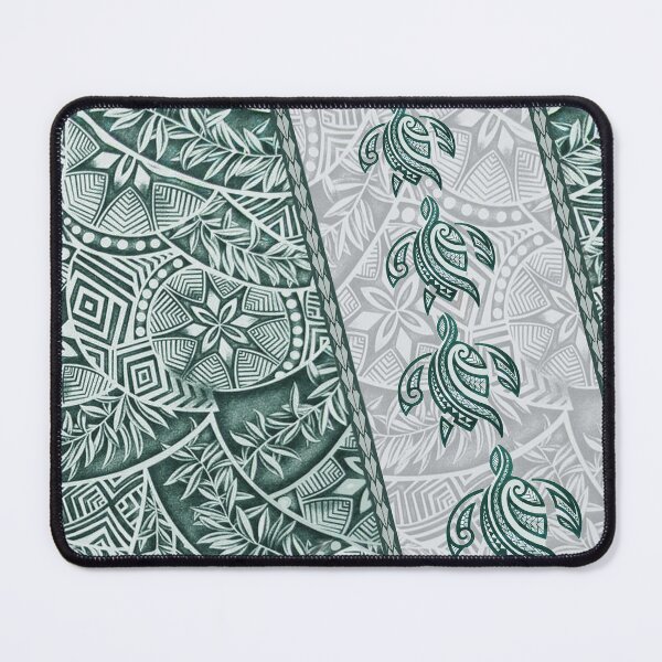 Item preview, Nahele Green Honu Tapa Fusion designed and sold by J Marielle Designs.
