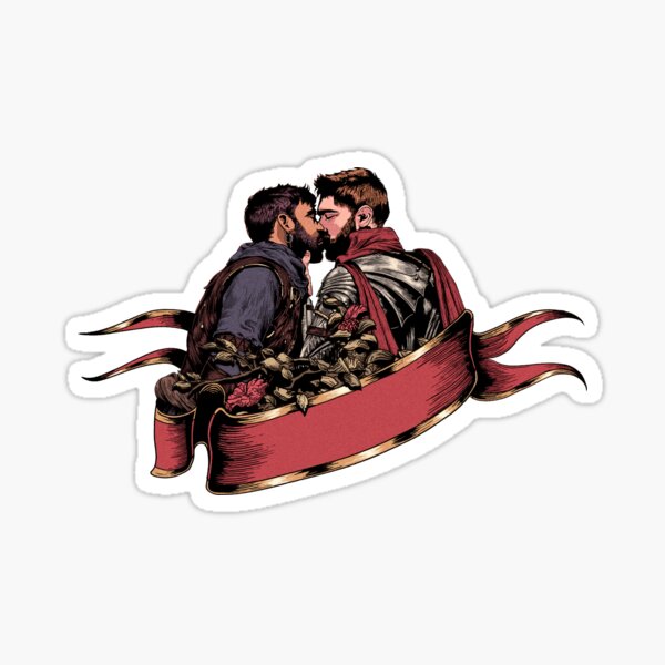The Mage & The Knight (Sticker) Sticker