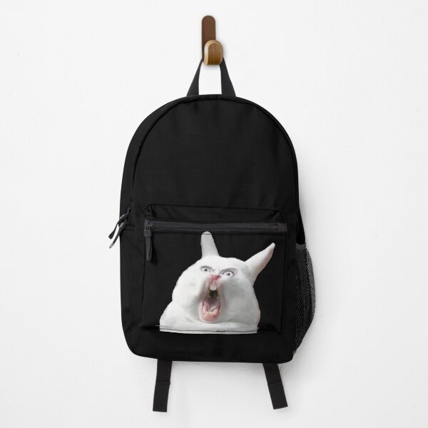Item preview, Silly Angry Bunny Screaming Rabbit Face Funny Meme designed and sold by fomodesigns.