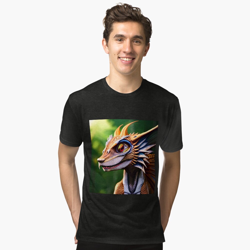 Item preview, Tri-blend T-Shirt designed and sold by dragynrain.