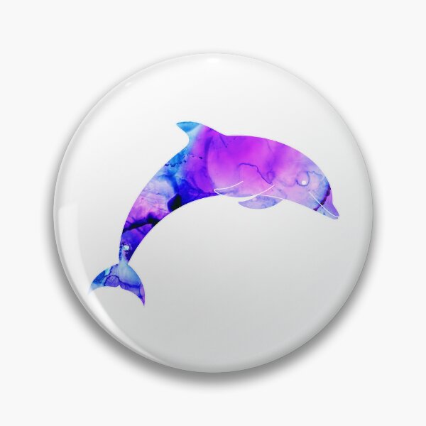 Item preview, Dolphin Colorful Watercolor designed and sold by 37jlee.