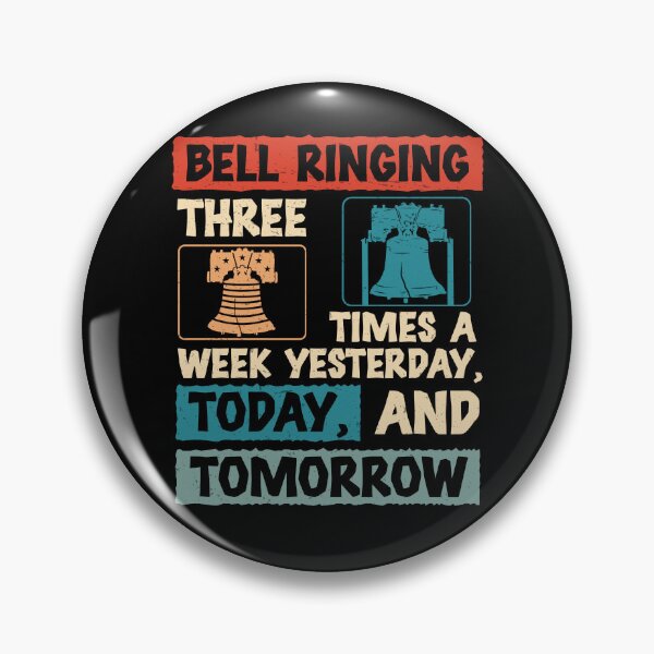 Item preview, Funny Bell Ringing Hobby Three Times A Week For Bell Ringers designed and sold by StrongShirts.