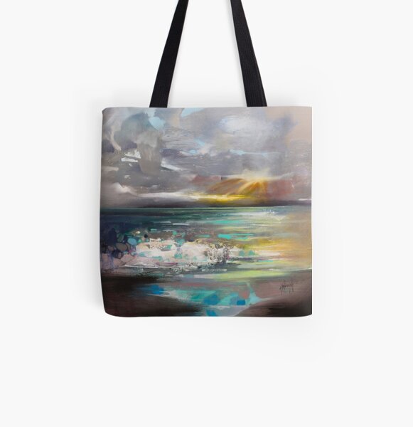 Breaking All Over Print Tote Bag