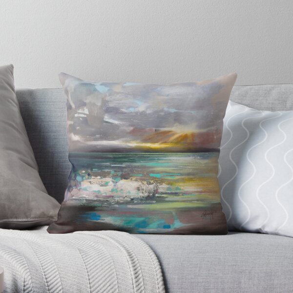 Breaking Throw Pillow