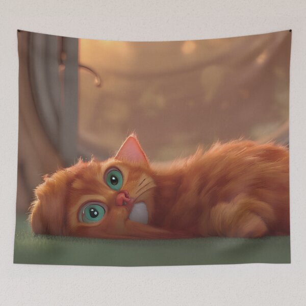 Item preview, Felix daydreaming about what it would be like to be a fish! designed and sold by BabyShmoopies.