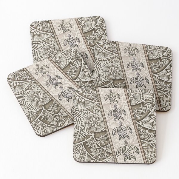 Item preview, Kona Coffee Honu Tapa Fusion designed and sold by J Marielle Designs.