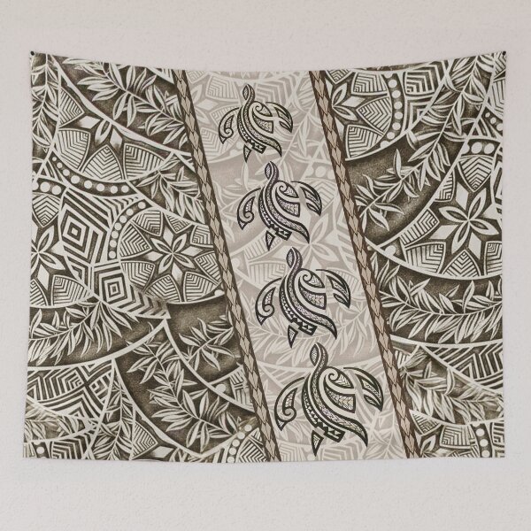 Item preview, Kona Coffee Honu Tapa Fusion designed and sold by J Marielle Designs.