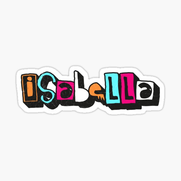 PERSONALISED STICKER WITH NAME OF CAMILA Sticker for Sale by philevera