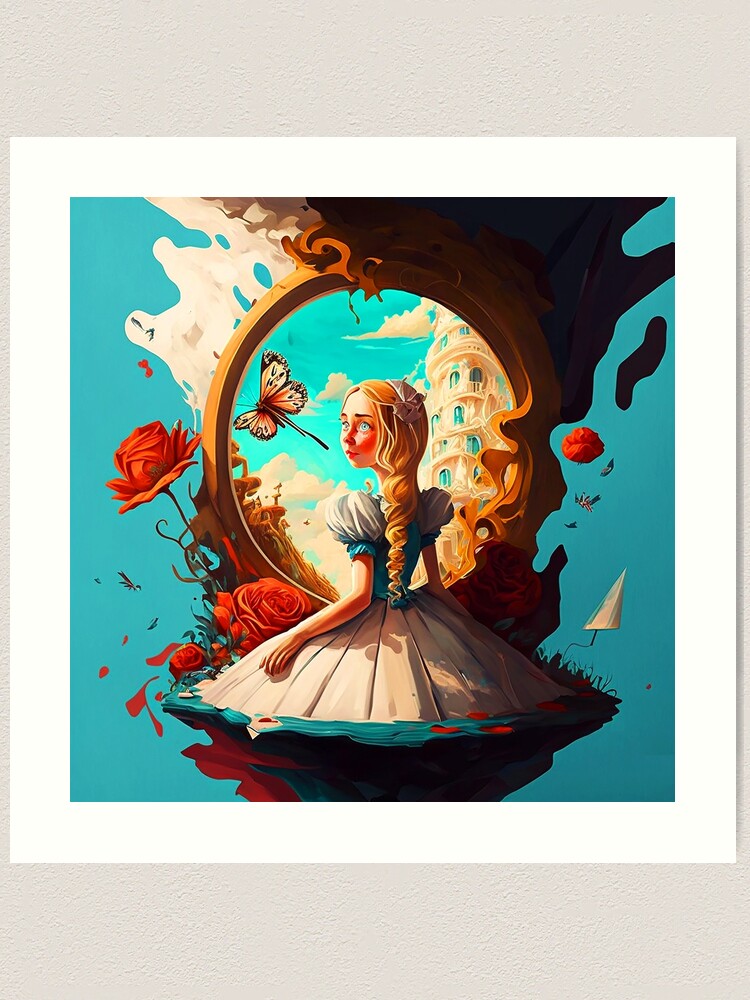 Alice in Wonderland- Paper Cut Light Box Template Files