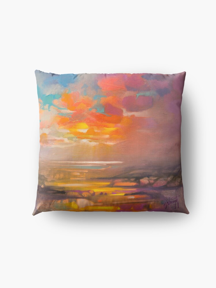 Alternate view of Vivid Light 3 Floor Pillow