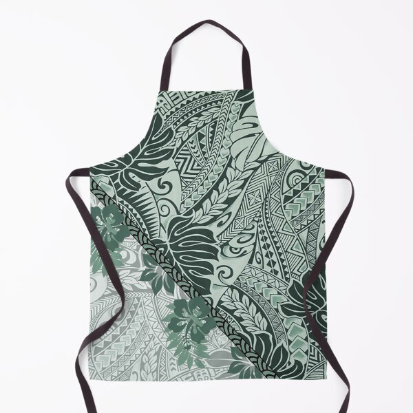 Item preview, Seafoam Green Monstera Tapa Fusion designed and sold by J Marielle Designs.