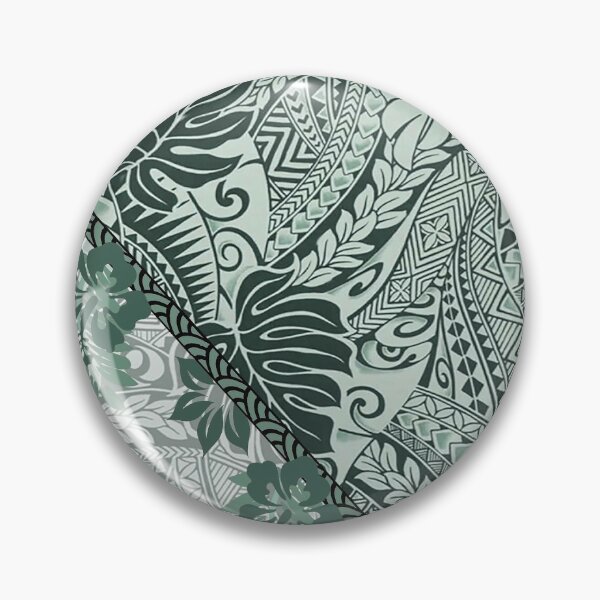Item preview, Seafoam Green Monstera Tapa Fusion designed and sold by J Marielle Designs.