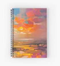 Vivid Light 3 Spiral Notebook
