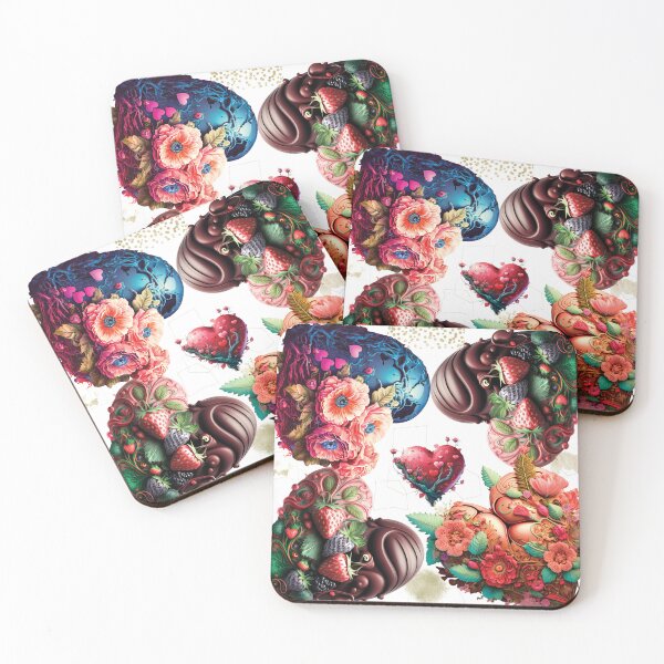 Item preview, Flowers Heart Valentine's Day designed and sold by ORIGENcreate.