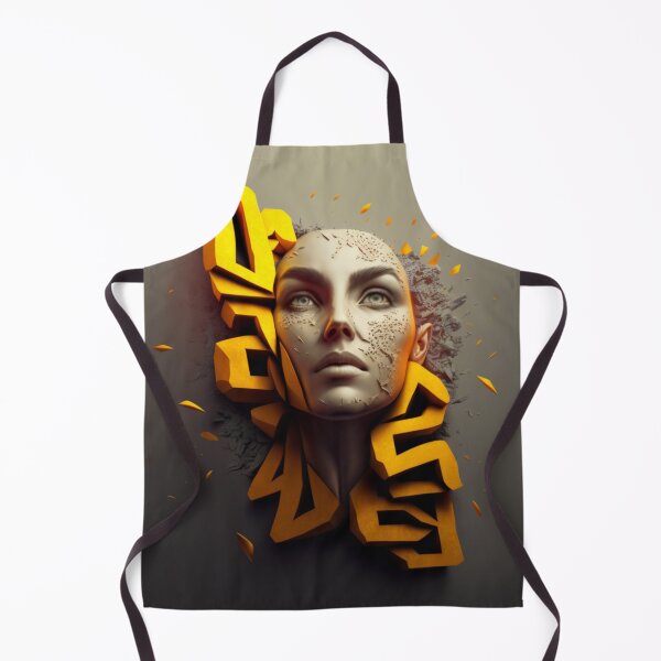 Item preview, Modern art face designed and sold by AntonininEpics.
