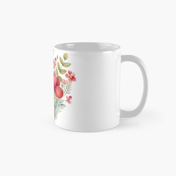 Artikelvorschau, Herzförmiger Blumenstrauß aus bunten Blumen zum Valentinstag entworfen und verkauft von MagicSatchel.