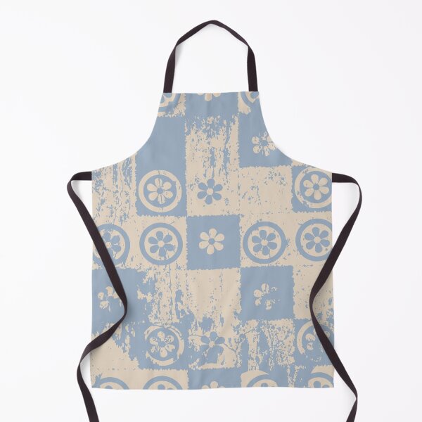Item preview, seamless grunge retro pattern with flowers and checkered designed and sold by ShamanskaKate.